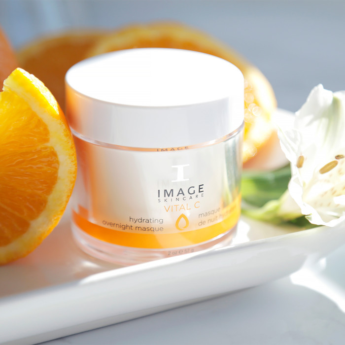 Ночная маска с витамином С и малахитом VITAL C hydrating overnight masque