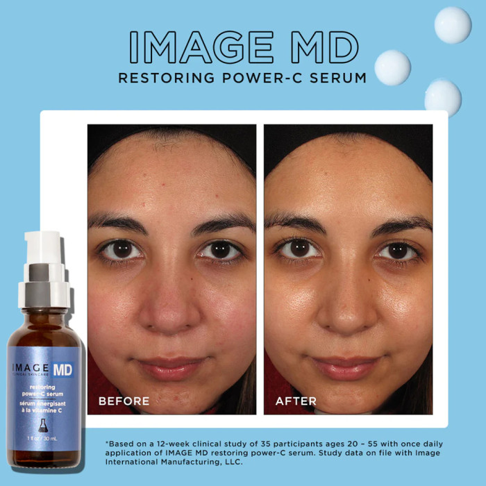 Сыворотка с витамином С и феруловой кислотой IMAGE MD restoring power-c serum
