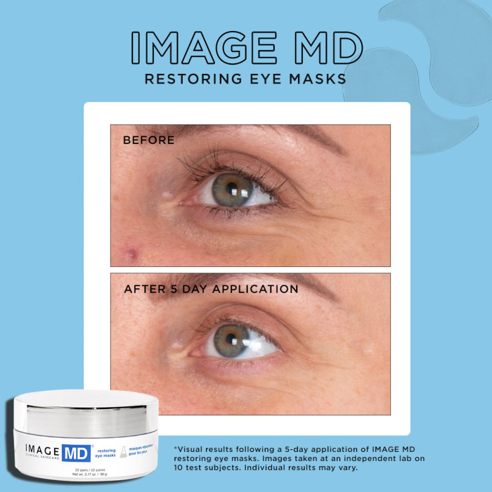Патчи для глаз IMAGE MD restoring eye masks
