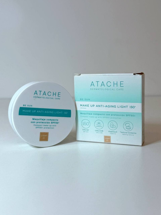 Тональная крем-пудра BE SUN Make Up Anti-aging Light SPF 50+