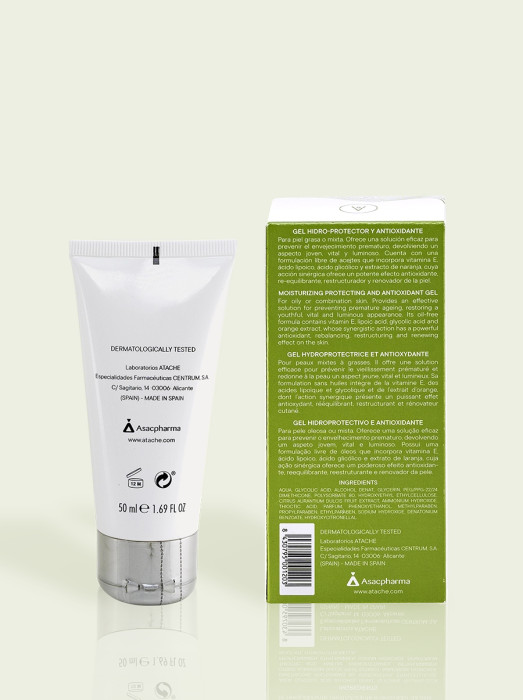 Увлажняющий гель с витамином С для жирной и комбинированной кожи C VITAL Gel Hidro-Protector Y Antioxidante